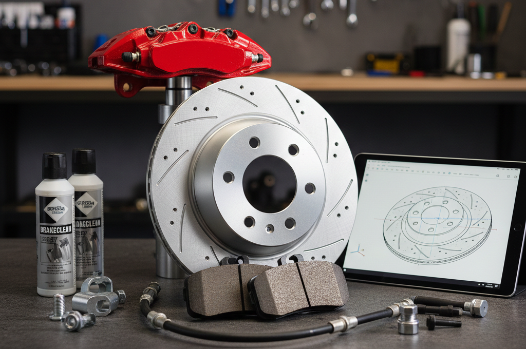Brake System Components Explained: Pads, Rotors, Calipers, and More