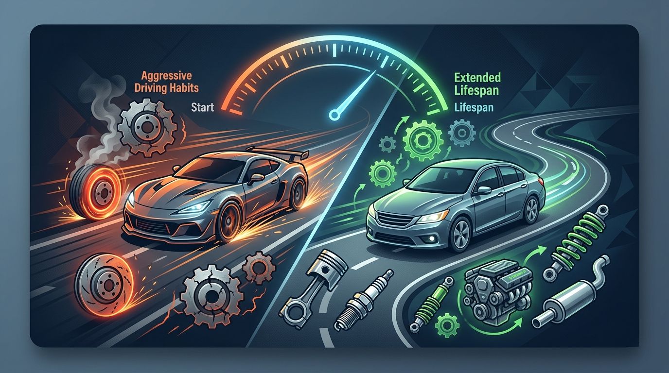 How Driving Habits Affect the Lifespan of Your Auto Parts